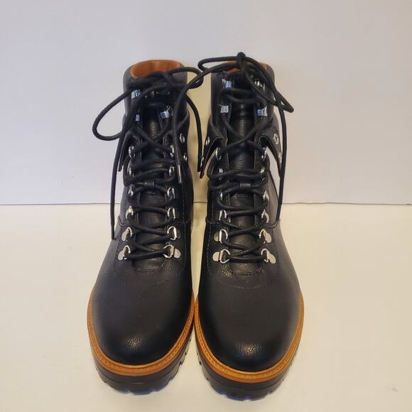 Indigo Rd. Shoes - Indigo Rd. Woman's Combat boots Black Tan accents New Size 10